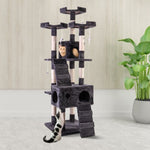 ZUN 67'' Multi-Level Cat Tree Tower, Kitten Condo House with Scratching Posts, Kitty Play Activity W2181P152200