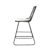 NIEZ COUNTER STOOL 63918.00BLKIVY
