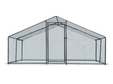13 x 10 ft Large Metal Chicken Coop, Walk-in Poultry Cage Chicken Hen Run House with Waterproof 43287944