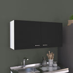 ZUN Napoles Wall Cabinet, Two Shelves, Double Door B20092103