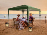 2 x 2m Practical Waterproof Right-Angle Folding Tent Green 88159564