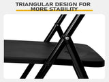 10 Pack Plastic Folding Chairs, Stackable Commercial Chairs, Portable Event Seats Indoor Outdoor for 31594765
