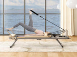 Pilates Reformer Machine for Home Gym Workout, Foldable Pilates Equipment with High Strength Alloy 27316433