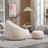 Bedding Bean Bag Sofa Chair High Pressure Foam Bean Bag Chair Adult Material with Padded Foam W1996132705