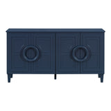 U_STYLE Four-door sideboard with French-Inspired,Suitable for Living Rooms, Entrance and Study Rooms N711P231529V