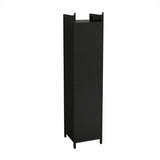 Modern Four-tier Glass Door Cabinet with Featuring Five-tier Storage, for Entryway Living Room W757P241562