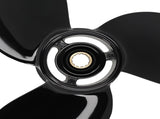 12 Spline Aluminum Propeller fit for Tohatsu Mercury 8-9.9HP 7.5 Pitch 3B2B64515-1 04421034