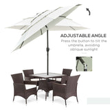 Outdoor beach umbrella/Sun Umbrella 92536397