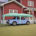 ZUN 10'x20' Pop Up Canopy Outdoor Portable Party Folding Tent with 6 Removable Sidewalls + Carry Bag + 04527935