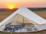 Outdoor Indian Pyramid Tent 3-4 Person Camping Tent with 300D Oxford Fabric Waterproof Luxury 50009114