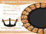 Giraffe Mini Toddler Trampoline with Foam Padded Handle Non-Slip Feet for Indoor Play 59633388
