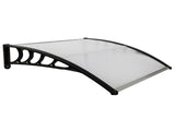 HT-100 x 96cm Household Application Door & Window Rain Cover Eaves Black Holder 85767102