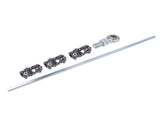 36" Steering Shaft Kit 3x 3/4DD Black U-Joints & Bearing Heim Joint Fit for GM Universal 64929850