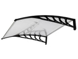 HT-100 x 96cm Household Application Door & Window Rain Cover Eaves Black Holder 85767102