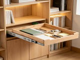 17"W x 21"D Pull Out Cabinet Organizer, Soft Close Sliding Wood Shelf, Heavy-Duty Slide Out Drawer 72546587
