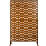 Outdoor & Indoor Privacy Metal Privacy 76" H48" W, Freestanding Decorative Privacy W465P193244