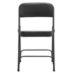 ZUN 2 Pack Metal Folding Chairs with Padded Seat and Back, for Home and Office, Indoor and Outdoor 69307618