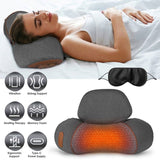 3-in-1 Neck Massager with Vibration, Airbag & Heating Functions - Ergonomic Cervical Support 26712103