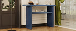 ZUN TREXM Elegant Minimalist Console Table with Rounded Edges and Sturdy Shelf Design for Entryway, N715P195554M