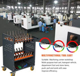 grey Tool Cart CNC Tool Cart CAT40 tool trolley BT40 cnc tool holder CNC machine tool service W2612P295402