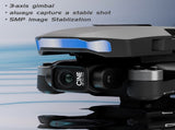 S-X1 GPS Drone, 20-30 Minute Flight, Dual HD 50fps Cameras, 3-Axis Gimbal, 5MP Stabilized Images, 48226197