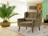 Modern Accent Chair,Chenille Arm Chairs for Living Room,Upholstered Mordern Armchair,Comfy Soft W1028102389