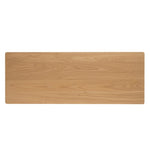 ZUN Wood Bar Table, Natural Oak Finish, 17.72 in x 47.24 in x 42.01 in 58918.00OAK