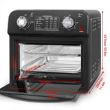 12.5 Quart 7-in-1 Convection Toaster Oven, 1500W, 5 Pre-set Menus, Roast, Bake, Grill, Broil, Toast, W1002P292365