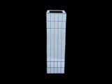 Tall Floor Vase 29.92" Mirrored Floor Vase for Home Decor Large Cube Vase in Silver for Dried 68427713
