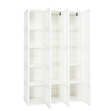 Portable Closet Clothes Modern Foldable Armoire Wardrobe Closet With 10 Cubes 81559422