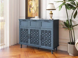 3 Door 3 Drawer Cabinet, American Furniture, Suitable for Bedroom, Living Room, Study W688124215