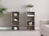 8-layer adjustable shelf ultra-thin bookshelf with a wavy border design, which is more aesthetically W487P339354