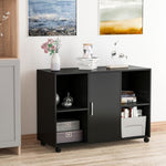 ZUN File Cabinet/ Storage cabinet-Black （Prohibited by WalMart） 70263561