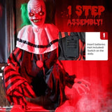 2.6ft Clown Halloween Standing Decoration 22297303