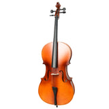 4/4 Acoustic Cello Case Bow Rosin Wood Color 79785114