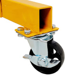 1000lbs Folding Engine Stand,Geared Rotating Head,360 Degree Adjustable Mounting Head,Yellow Color W465P265566