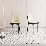 A set of 2 dining chair, modern style chair made of high-quality PU Leather fabric with thick soft 69984328