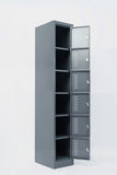 Metal garage storage cabinet, six separate storage compartments - 70.98-inch steel lock cabinet, 64953640