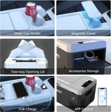 V18 Portable Refrigerator, 19Qt Car Freezer with APP Control,12V,45W Low Noice Cooler for RV, Boat W2089P187465