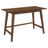 Walnut 2-Piece Writing Desk Set B062P153671