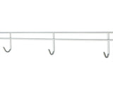 Four-tier Powder Coating Baker's Rack Microwave Oven Rack with MDF Board & 6pcs Wave Rod Silver 74681402