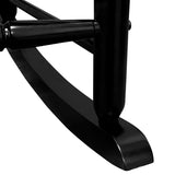 BALCONY PORCH ADULT ROCKING CHAIR-BLACK W49540382