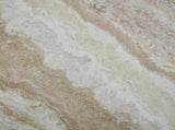 31.5" Clover Round Faux Marble Coffee Table No Assembly Required, Anti-Slip Raised Edge, Open W2664P462015