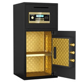 Large Double-door Coin-operated Safe,Digital Security Safe with Fireproof and Waterproof Bag,6.0 W1779P283321