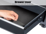 Single-bottom cabinet 4-draw, steel, black 330lb instrument cart, storage room 08302619
