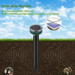 ZUN Mole proof solar drive mole proof solar sound wave mole proof pile, snake proof groundhog proof in 29637132