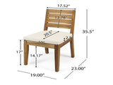 NESTOR ARMLESS DINING CHAIR 60320.00BGE