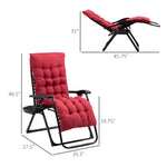 ZUN Folding Lounge Chairs / beach chair 30033356