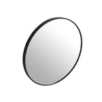 ZUN 24" Large Round Black Circular Mirror W99973170