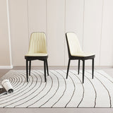 A set of 2 dining chair, modern style chair made of high-quality PU Leather fabric with thick soft W2189P166108